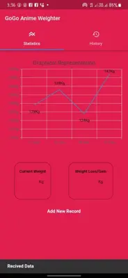 GoGo Anime Weighter android App screenshot 2